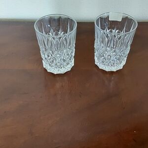 Gorham Royal Old Fashion Crystal Clear 9 Ounces Whisķey Glass Set Of 2